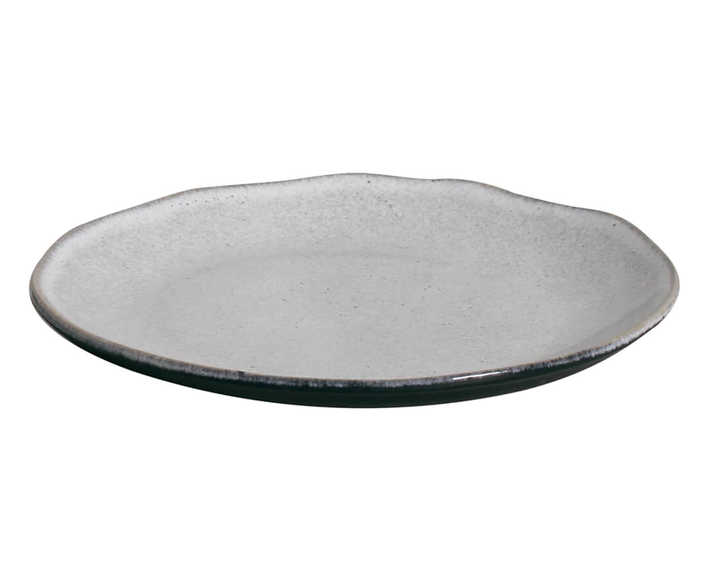 Jogo de Pratos de Sobremesa Org&acirc;nico Concreto - image 1