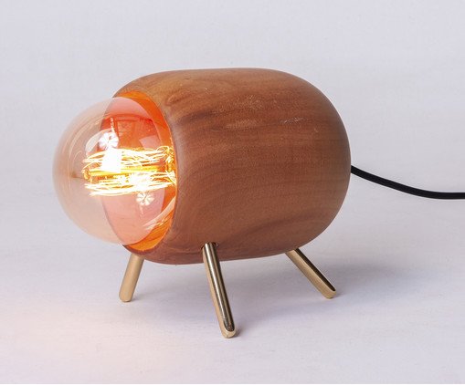 Lumin&aacute;ria Capsula Bege image number 3
