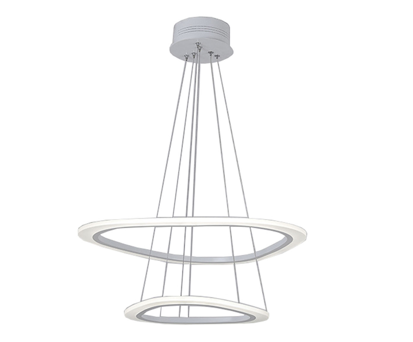 Pendente Nuvola Prata Led Bivolt image number 0