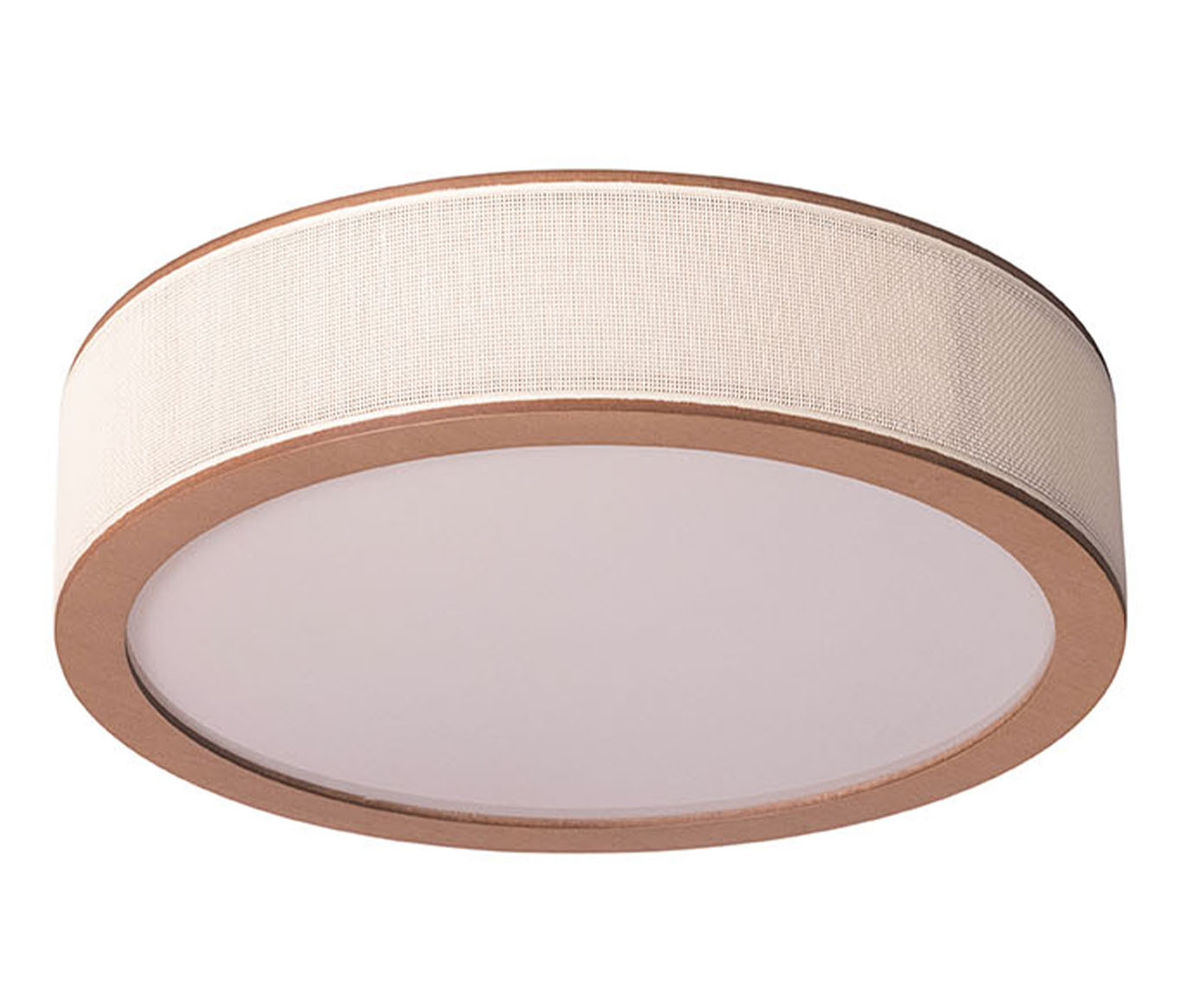 Plafon Apollo 4 Lampadas  Castanho - Bivolt - image 0