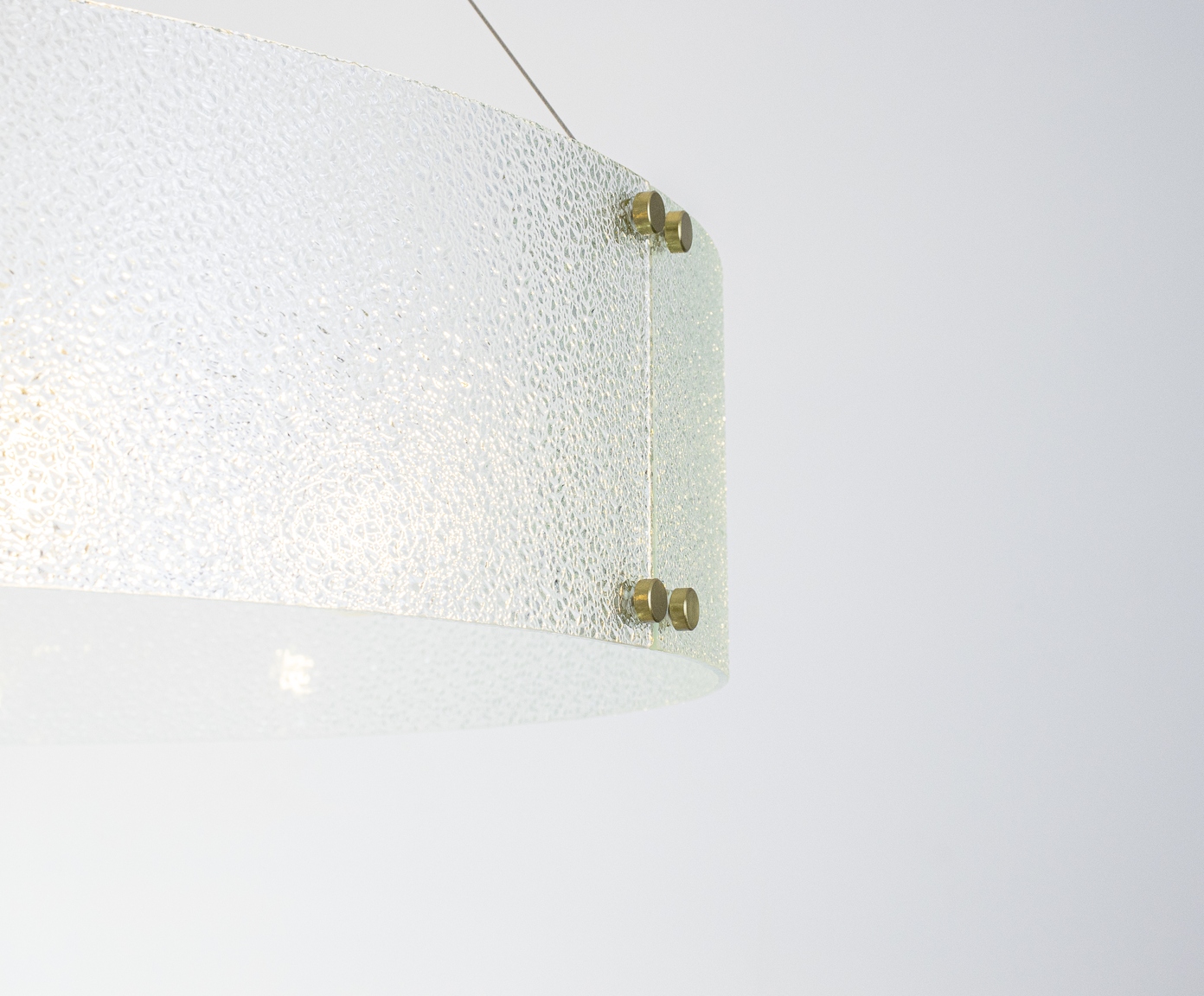 Pendente Alle Transparente e Dourado image number 1