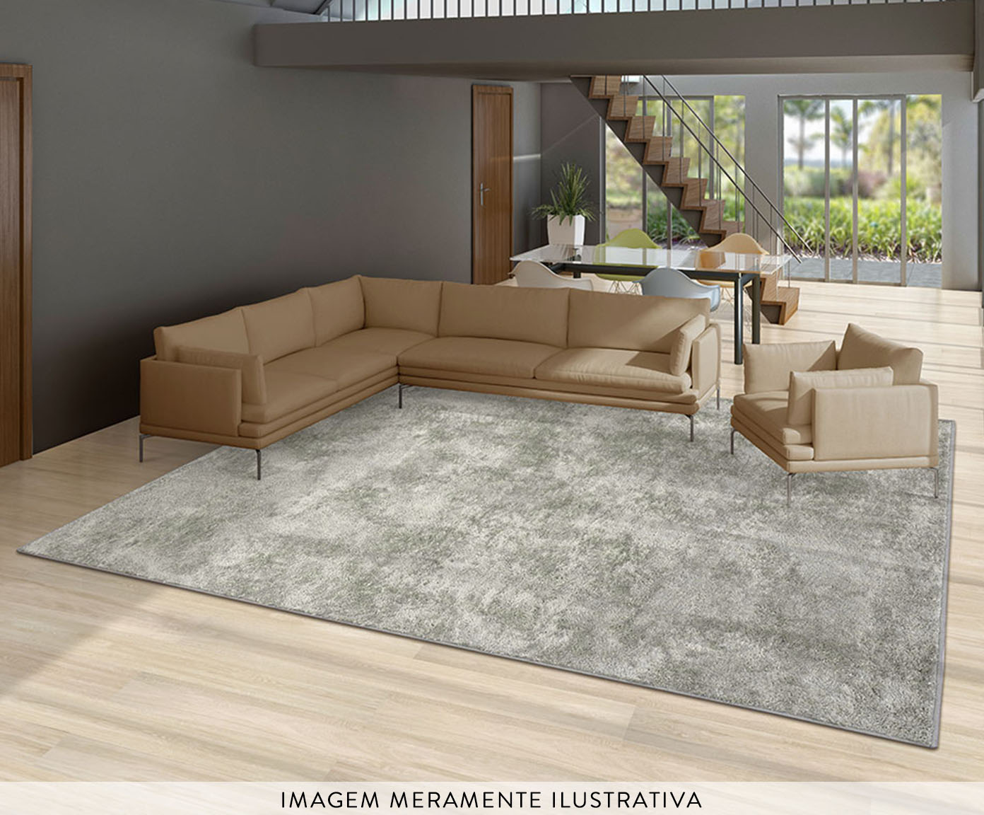 Tapete Tufting Foffo Platina - image 1