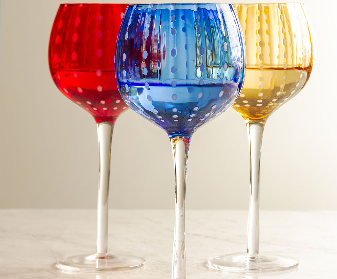 Jogo de Ta&ccedil;as para Vinho Orqu&iacute;dea &Acirc;mbar image number 3