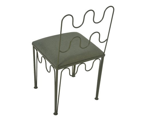 Cadeira Pop Indoor Ondas - Verde Musgo image number 4