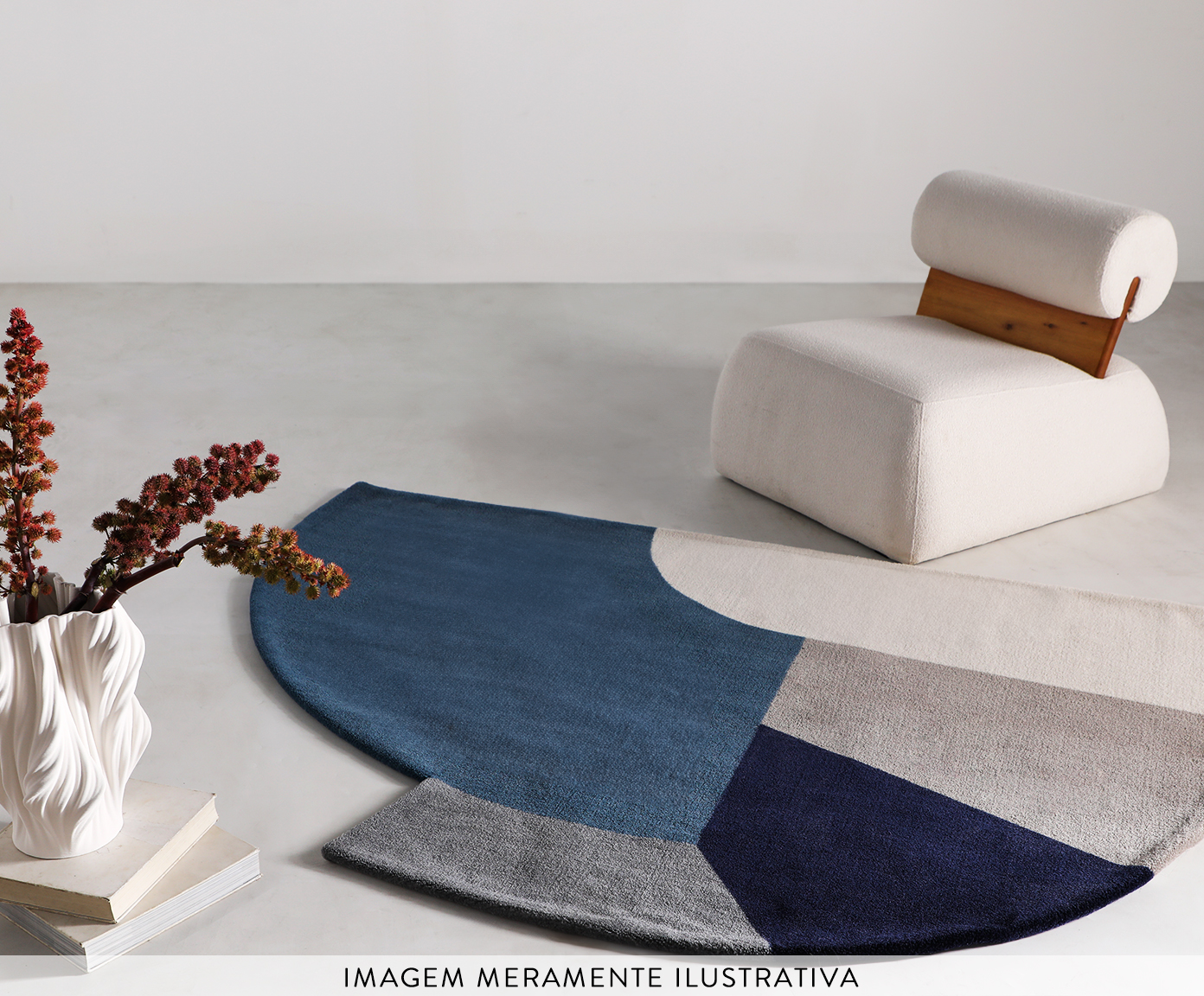 Tapete Concha Azul image number 5