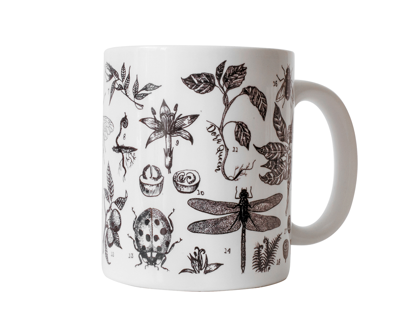 Caneca Crazy Plant Lady Branco image number 2