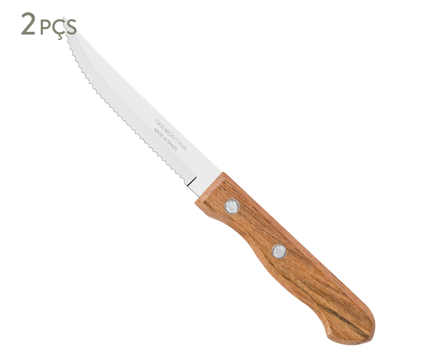 Jogo de Facas para Churrasco e Frutas em Inox Dynamic image number 0