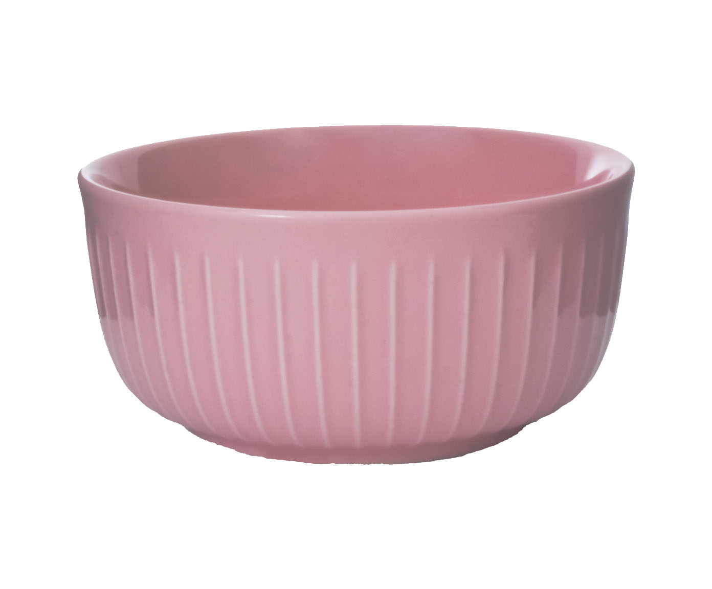 Bowl Canelado em Porcelana Gourmand Rosa image number 0