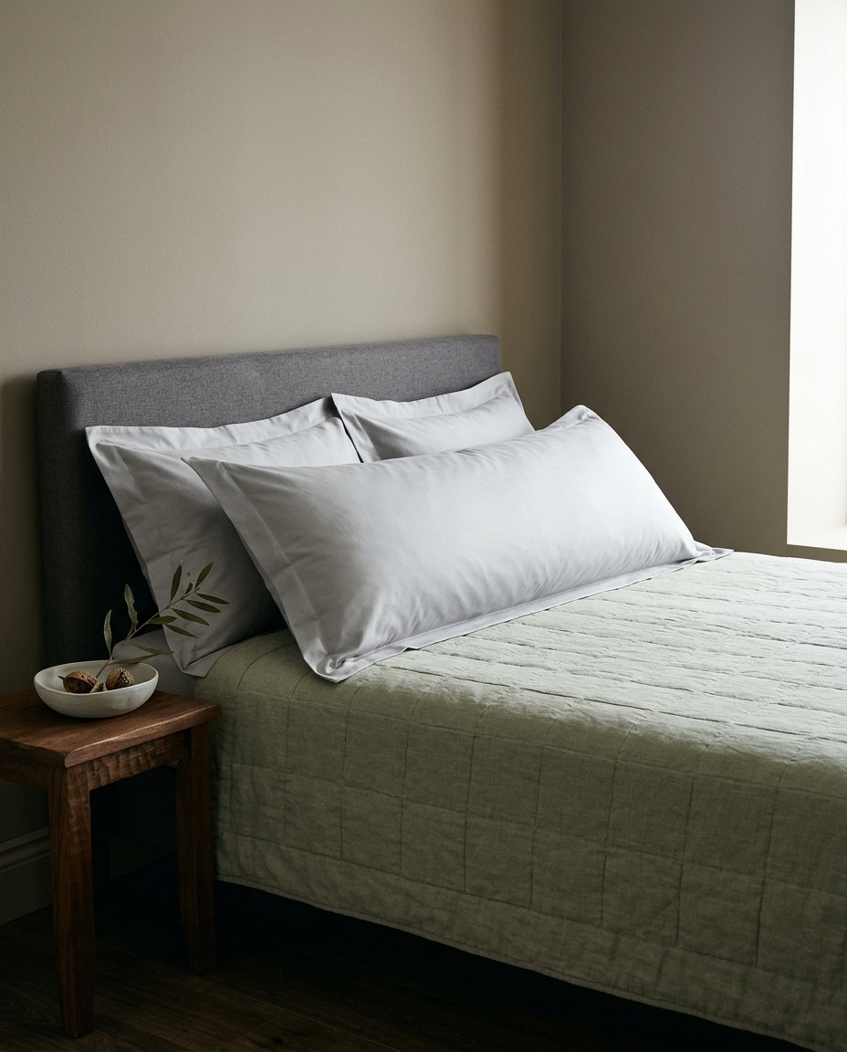 Fronha Body Pillow Prata - 200 Fios image number 10