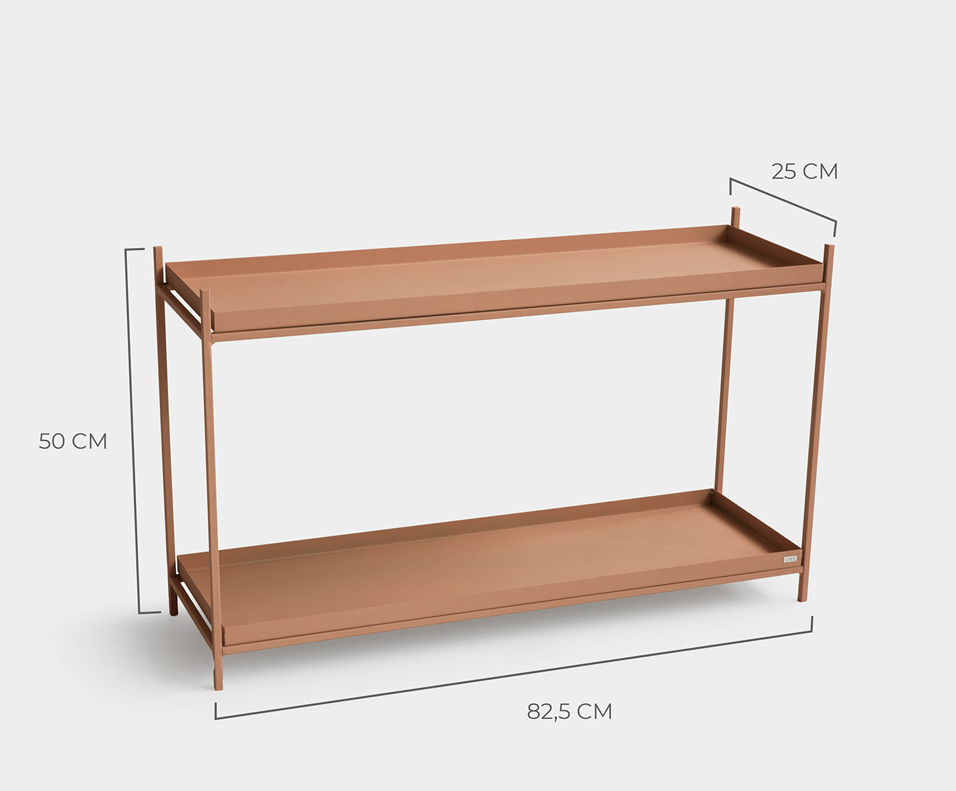 Aparador de Sof&aacute; Wire Terracota image number 2