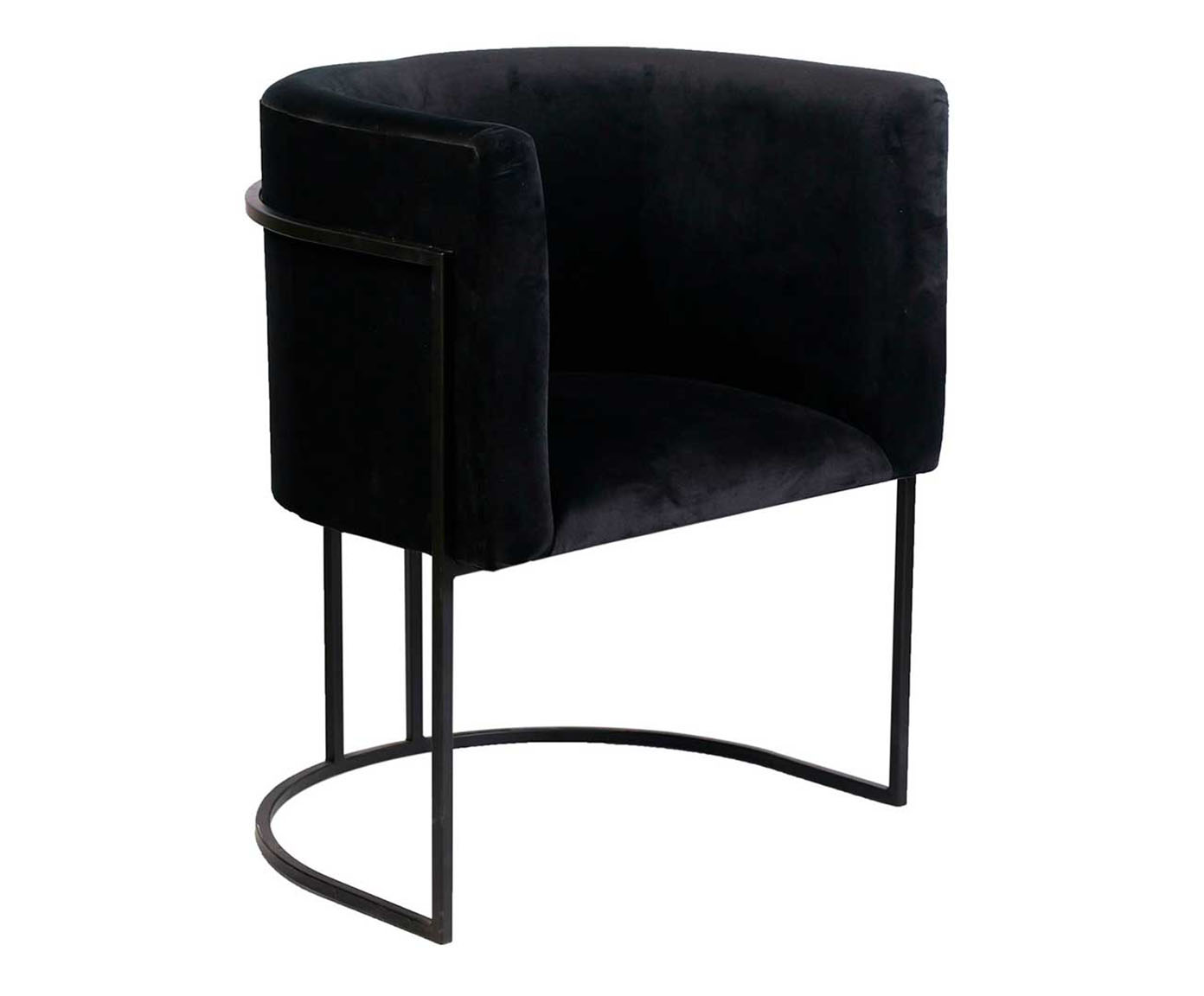 Poltrona Luna - Preto image number 0