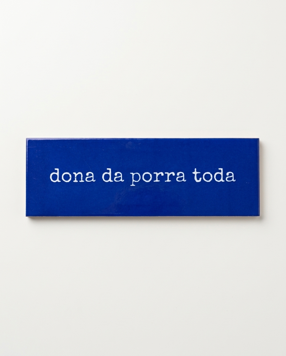 Azulejo Decorativo "Dona da Porra Toda" image number 4