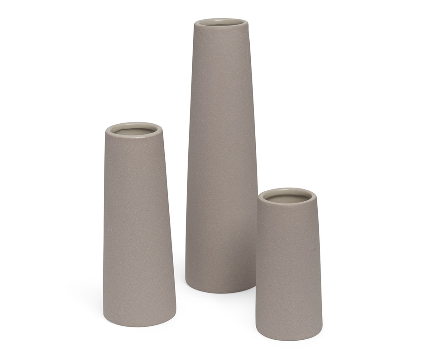 Jogo de Vasos Tauerete Bege - 3 Pe&ccedil;as - image 1