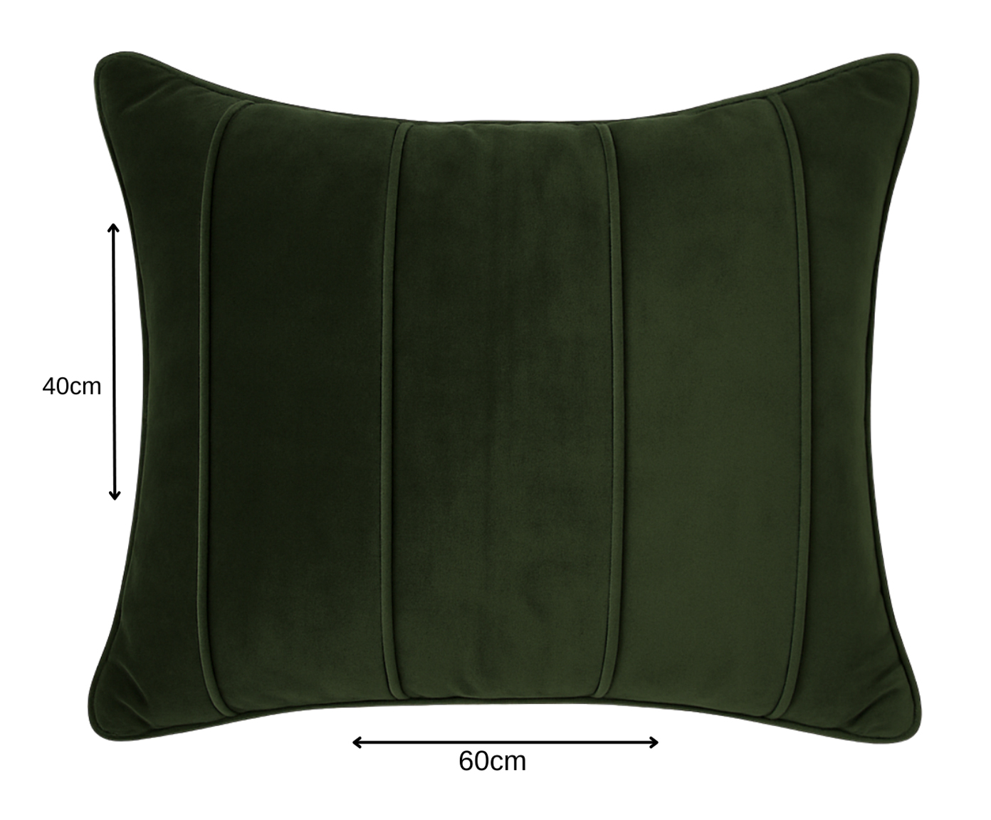 Almofada Veludo Verde Musgo image number 2