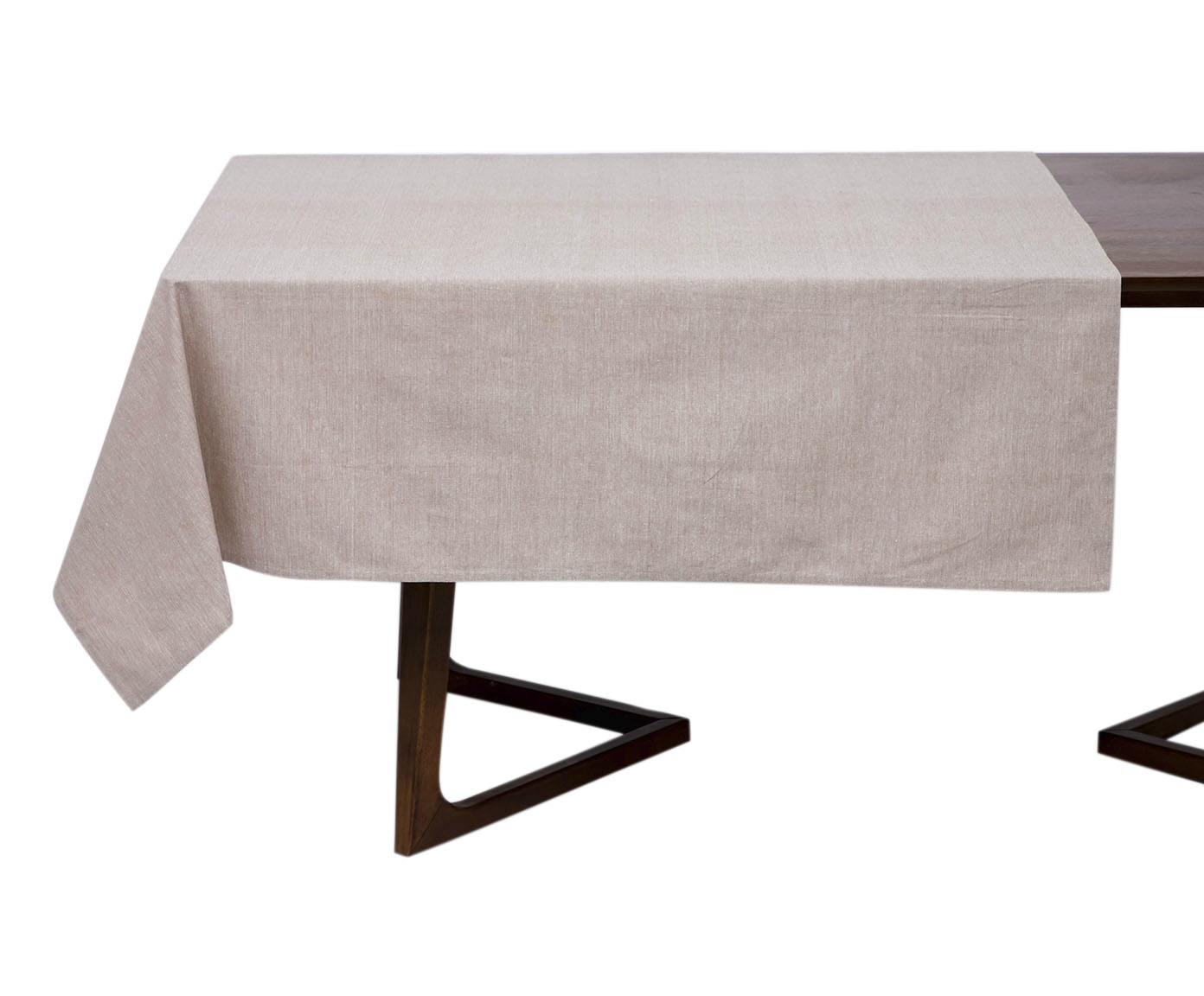 Toalha de Mesa Tess&aacute;lia Bege image number 1