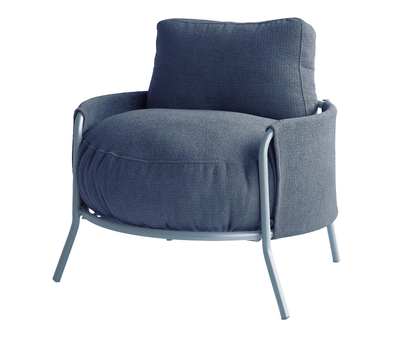 Poltrona Luden Boucl&eacute; Azul - image 0