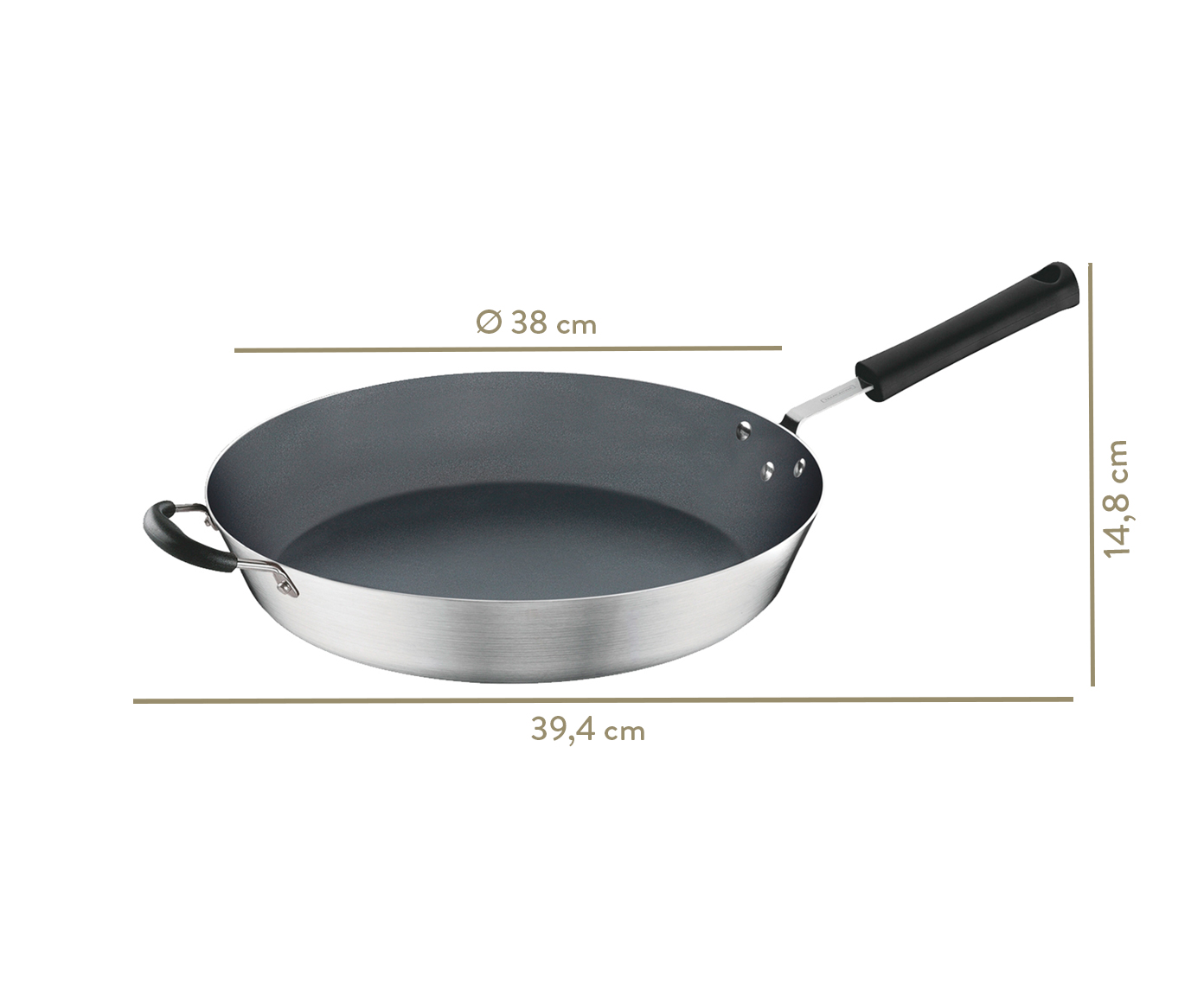 Frigideira Zola - Prata image number 3
