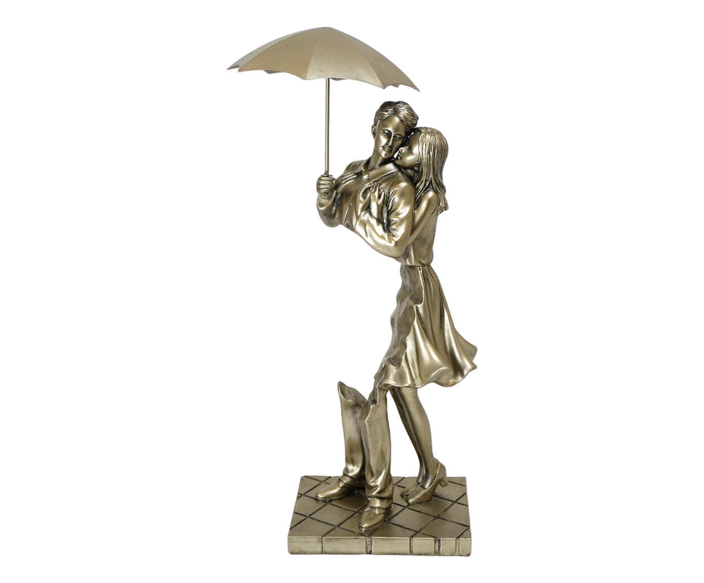 Casal Decorativo Conexus Dourado - image 0