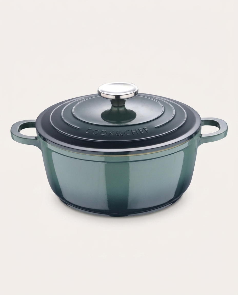 Ca&ccedil;arola em Alum&iacute;nio Cook&Chef Verde - 20 cm - image 1
