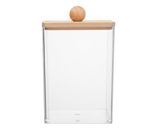 Organizador com Tampa My Box Transparente image number 0