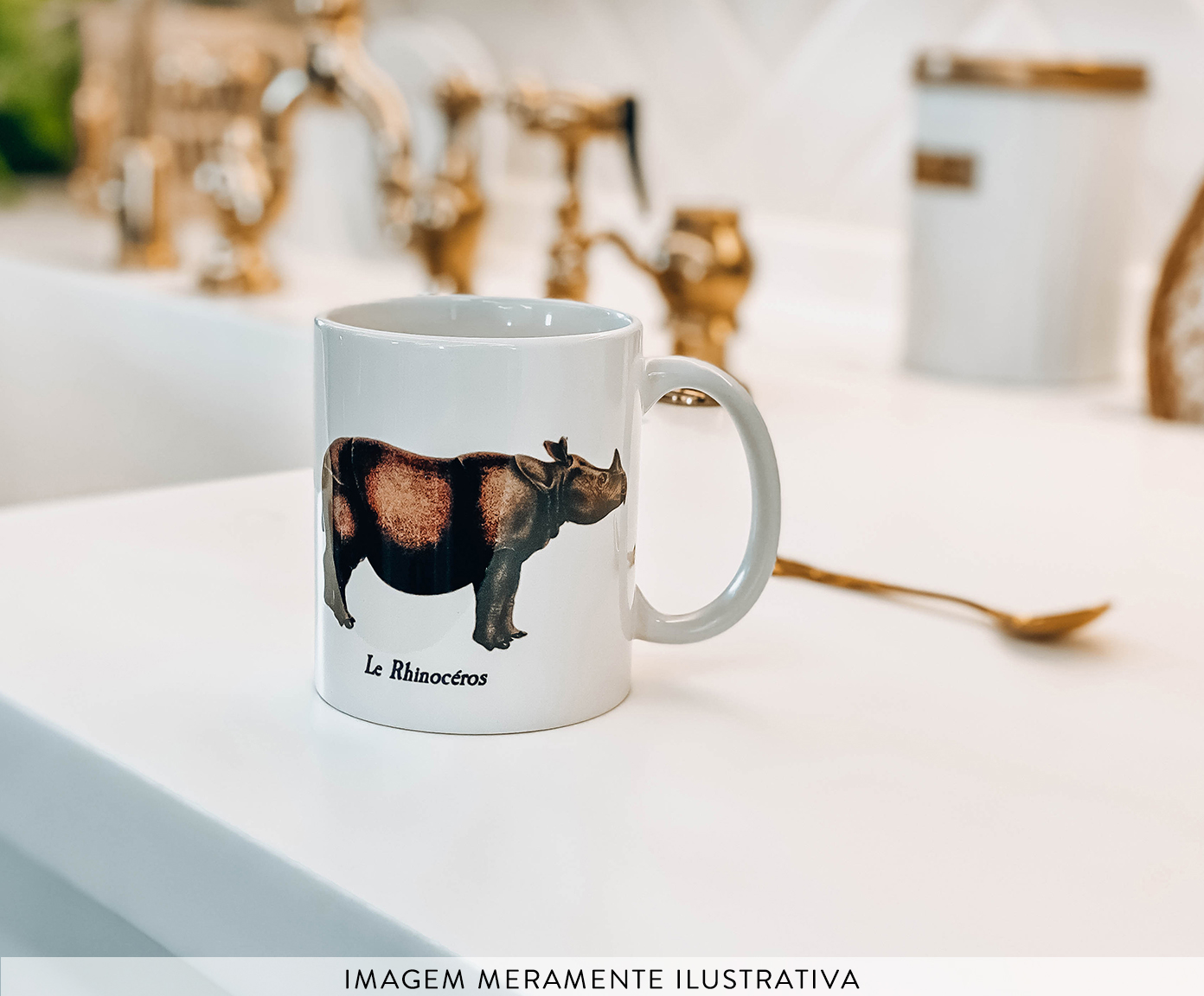 Caneca Rinoceronte image number 1