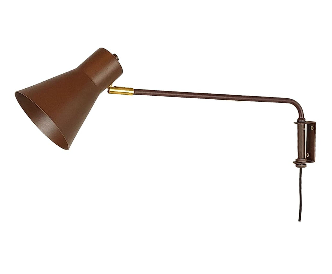 Arandela Eleonor Marrom Corten Bivolt image number 0