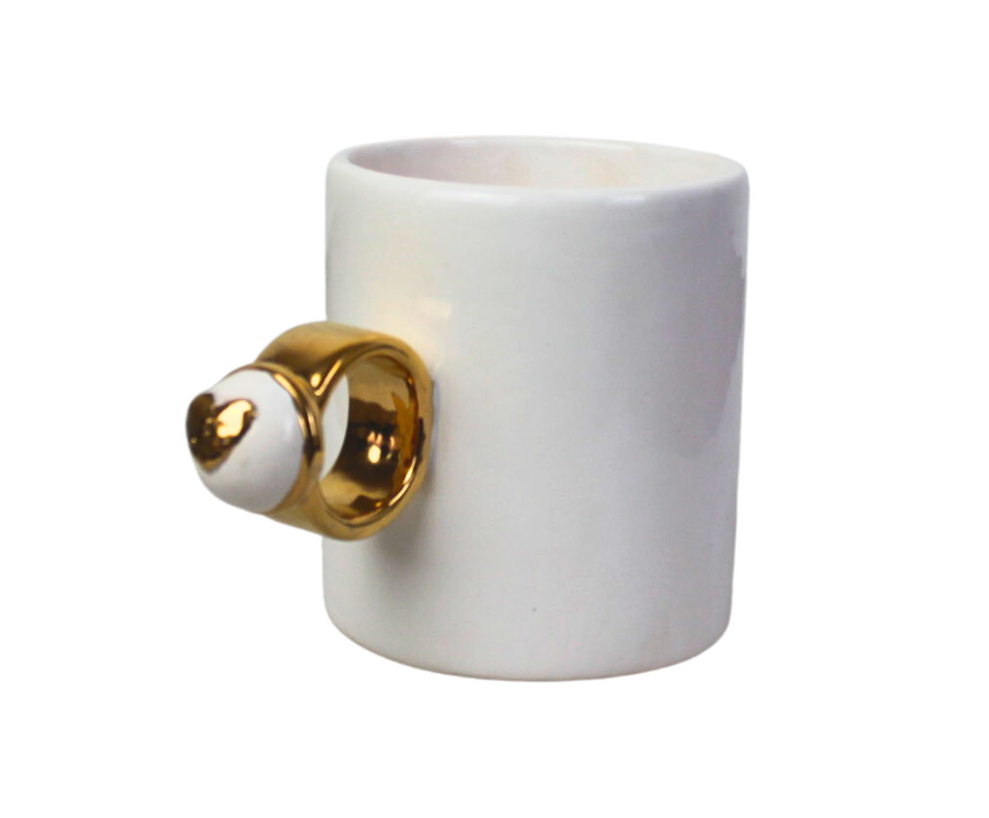 Caneca Yoko Love Gold image number 0