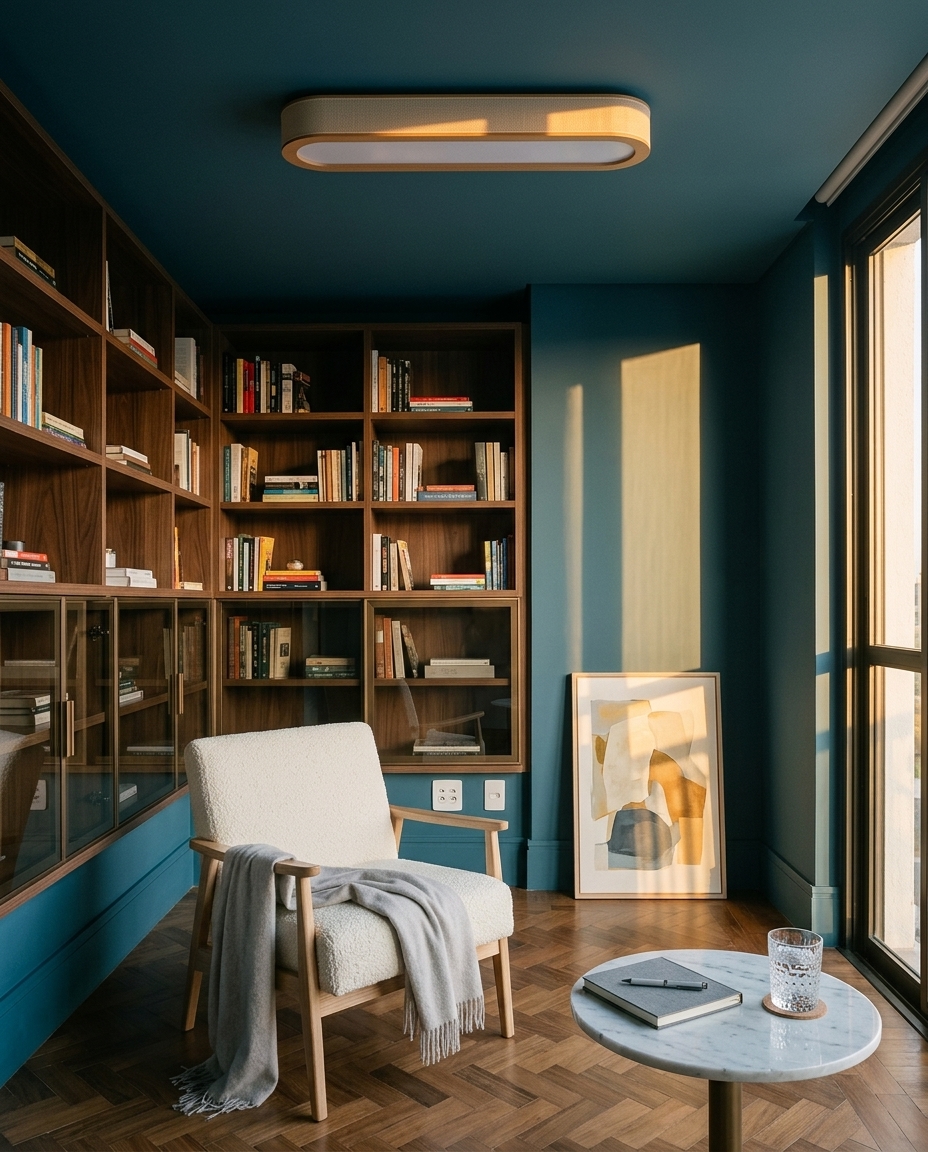 Plafon Eliptico Led Castanho image number 3