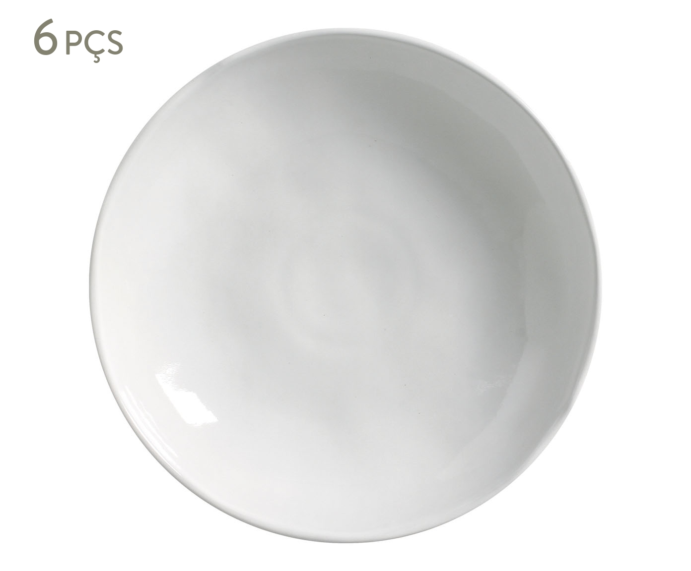 Jogo de Pratos Fundo Bio New White - image 0