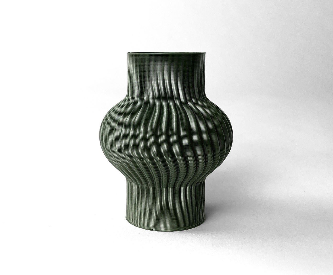 Mini Vaso Onda 1 Verde image number 1