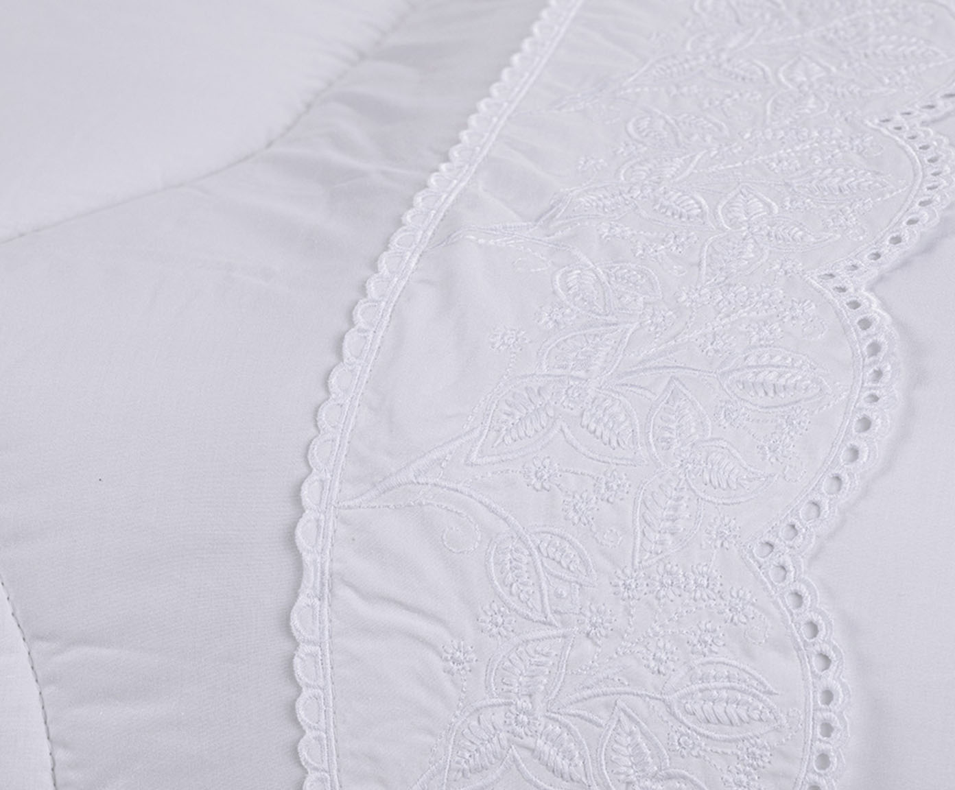 Edredom Fiorita Branco 200 Fios image number 2