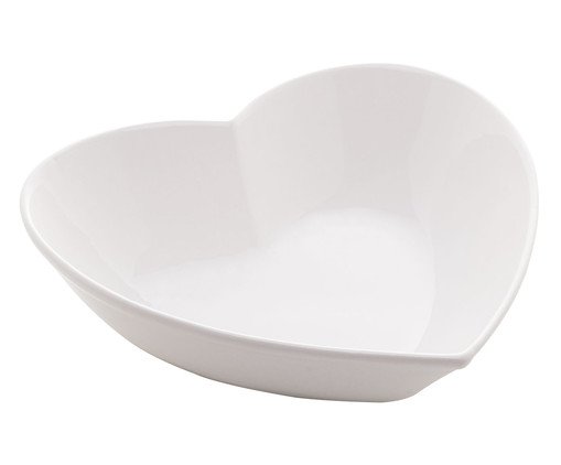 Pote Decorativo Cora&ccedil;&atilde;o Branco image number 0