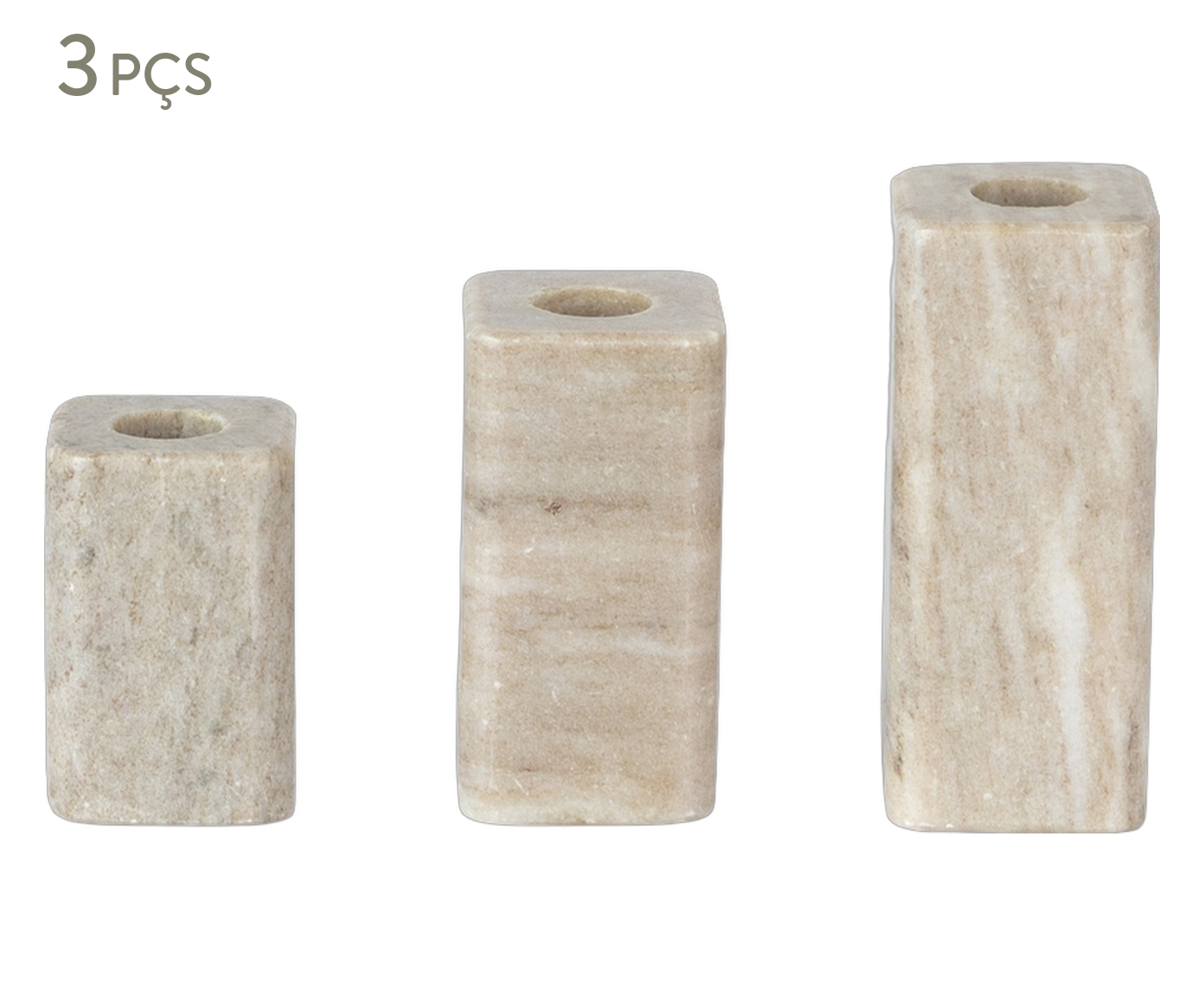 Jogo de Porta-Velas Wolpert - image 0