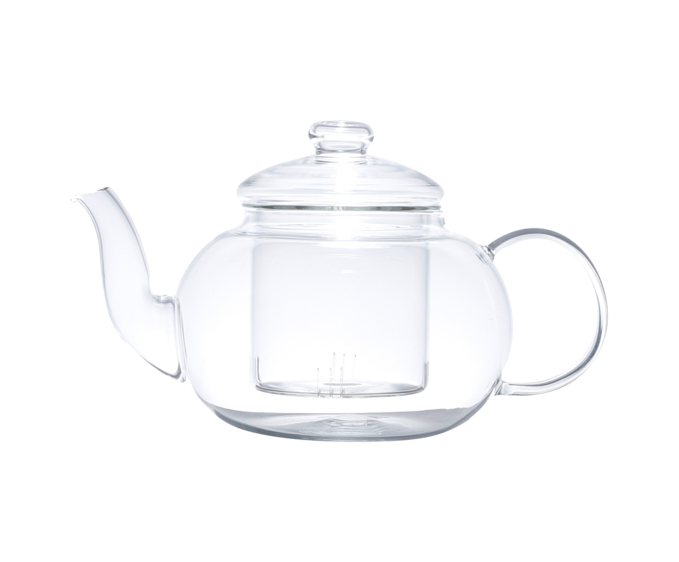 Chaleira de Vidro Charlotte - Transparente - image 1