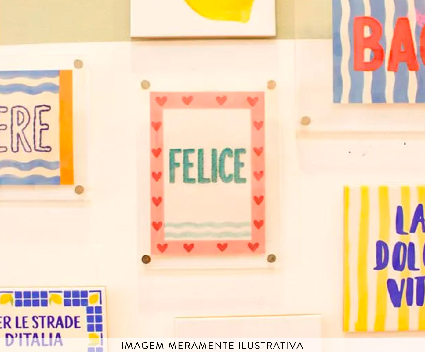 Quadro em Acr&iacute;lico "Felice" image number 2