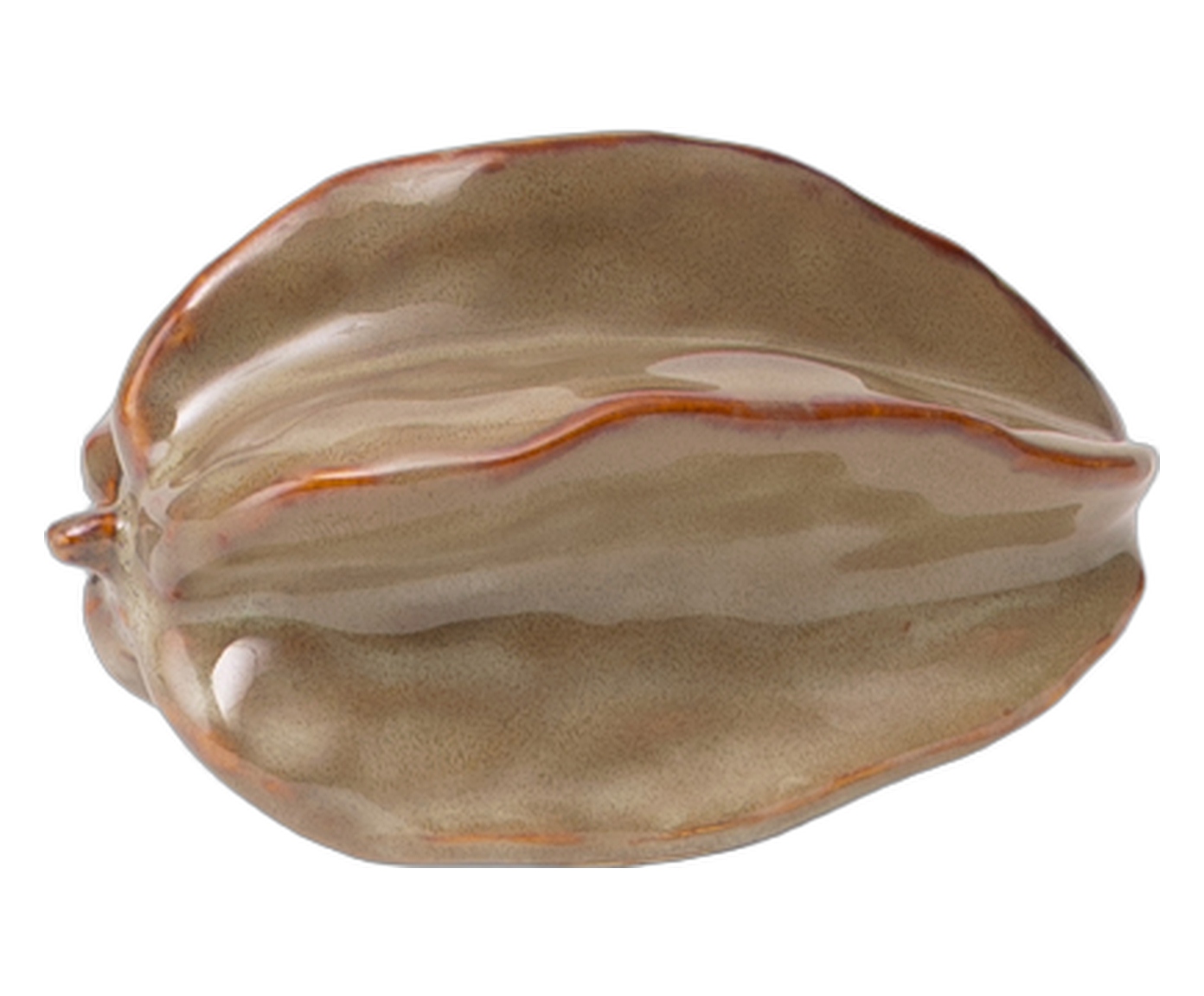 Jogo de Esculturas Carambolas em Cer&acirc;mica Valentina - image 1