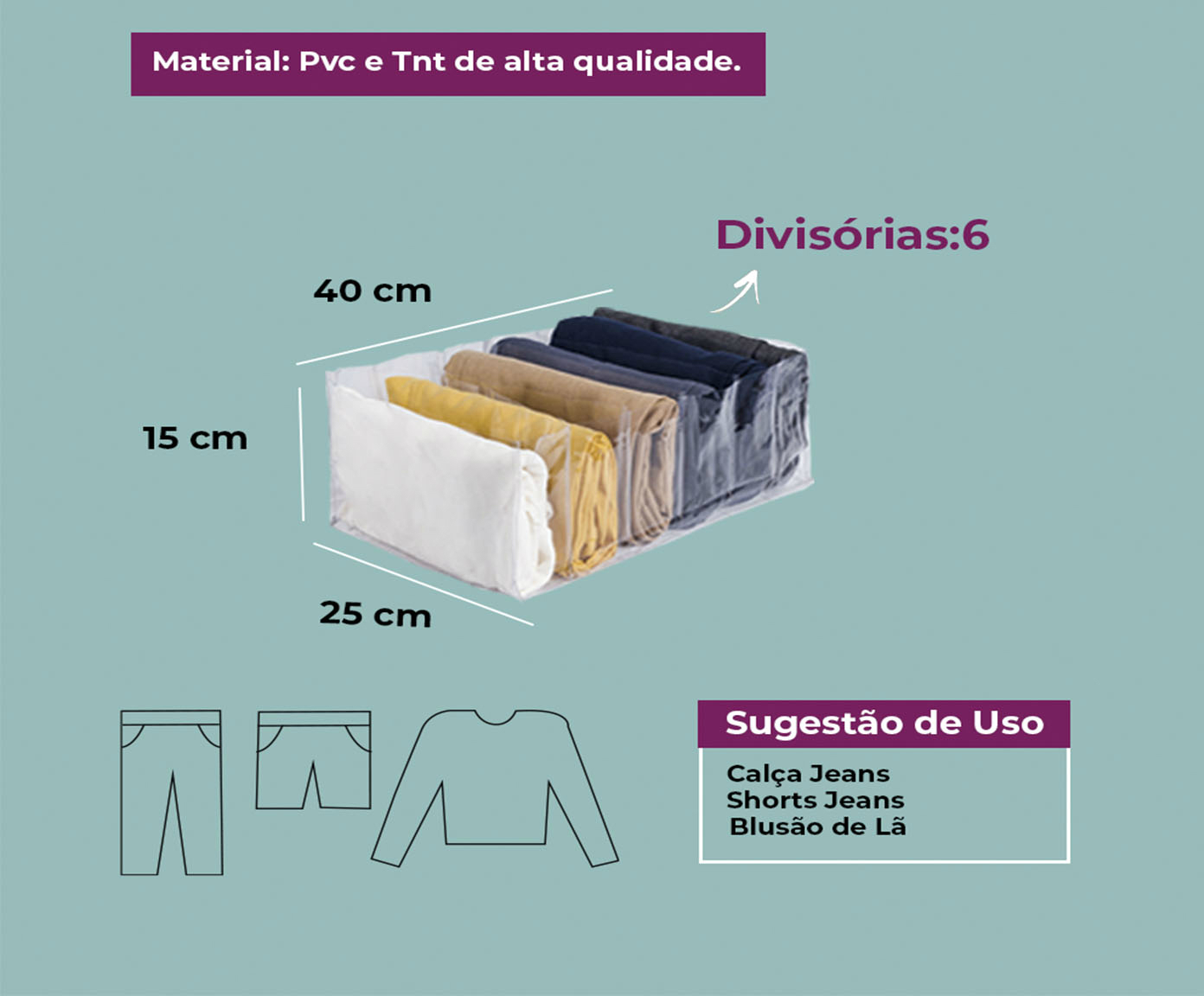 Jogo de Organizadores Completo Premium image number 7