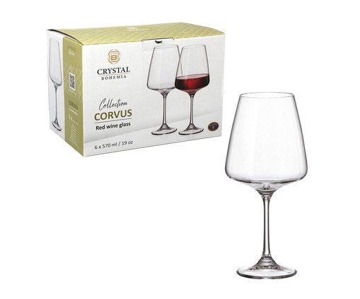 Jogo de Ta&ccedil;as para Vinho Corvus image number 1