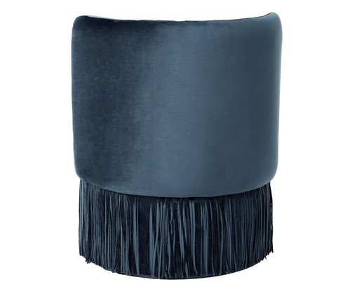 Poltrona Franja Simples - Azul image number 4