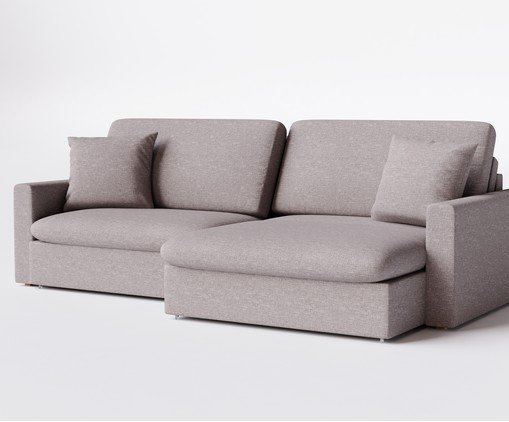 Sof&aacute; Slow Taupe image number 2