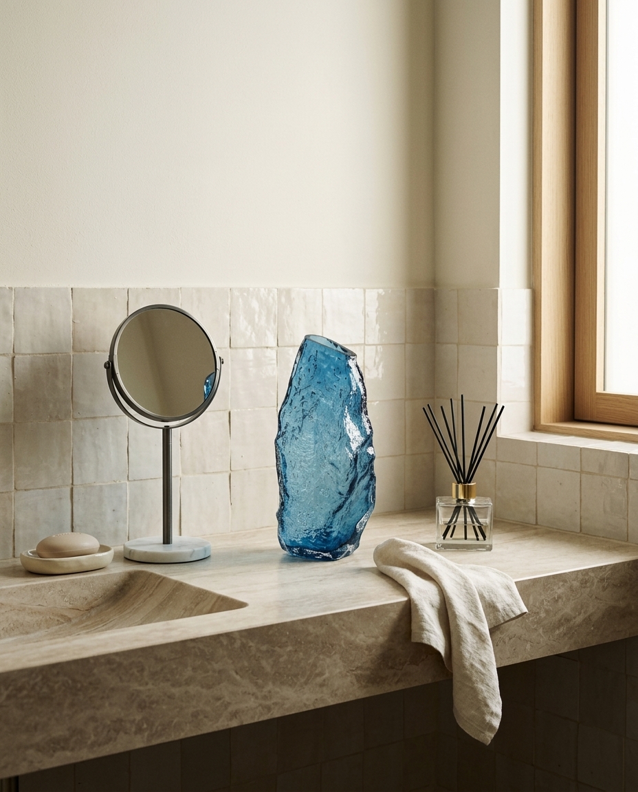 Vaso Murano Organic I Azul - image 1