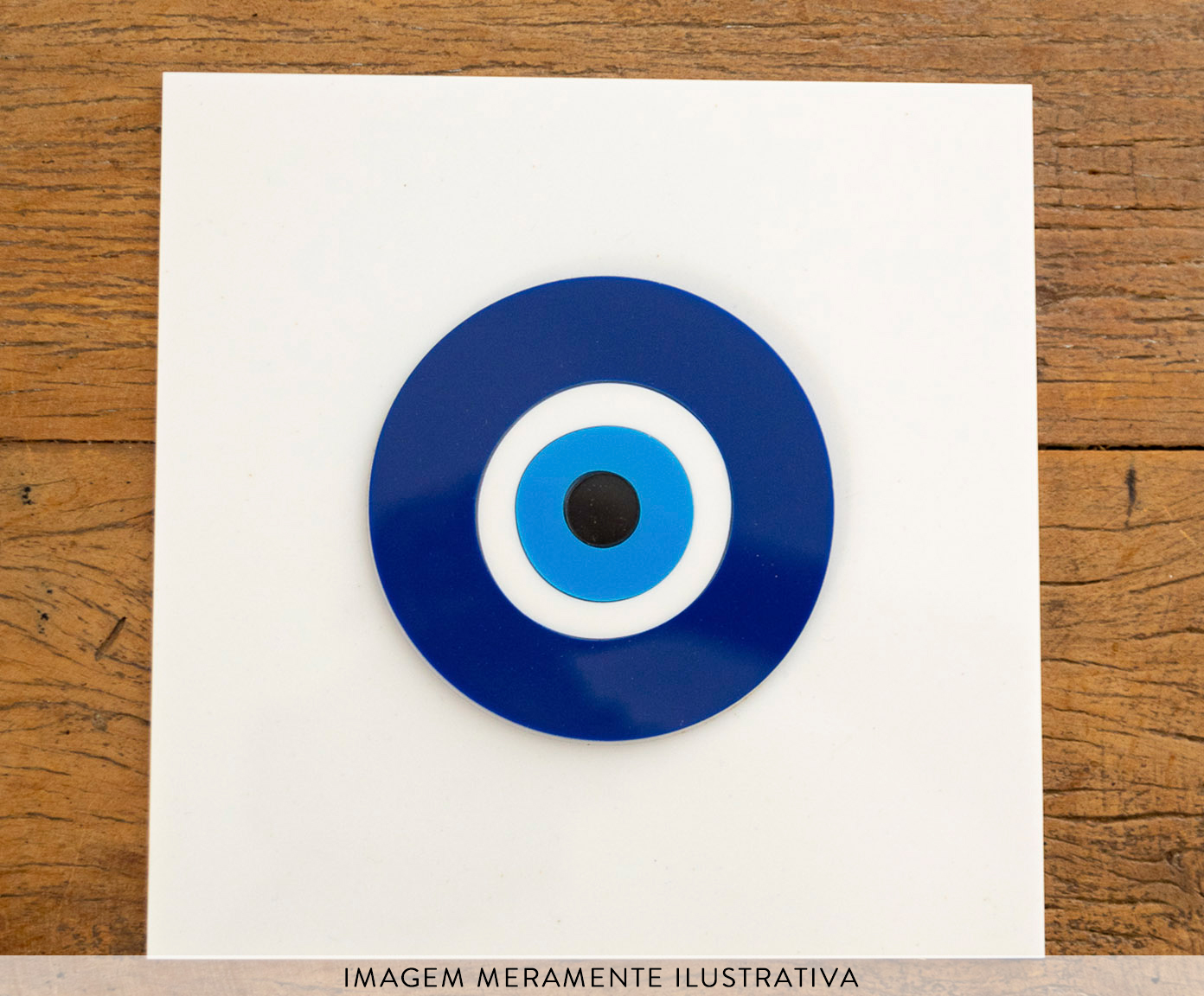 Placa Decorativa em Acr&iacute;lico "Olho Grego" image number 1