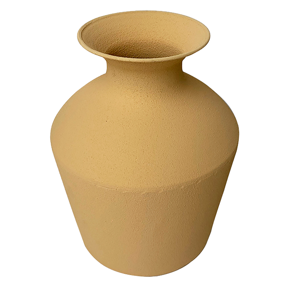 Vaso em Metal Rocco Marrom image number 0