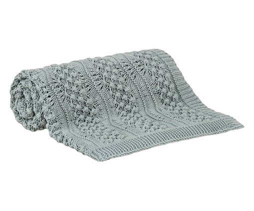 Manta Tricot Veneto Luxus Azul - image 0