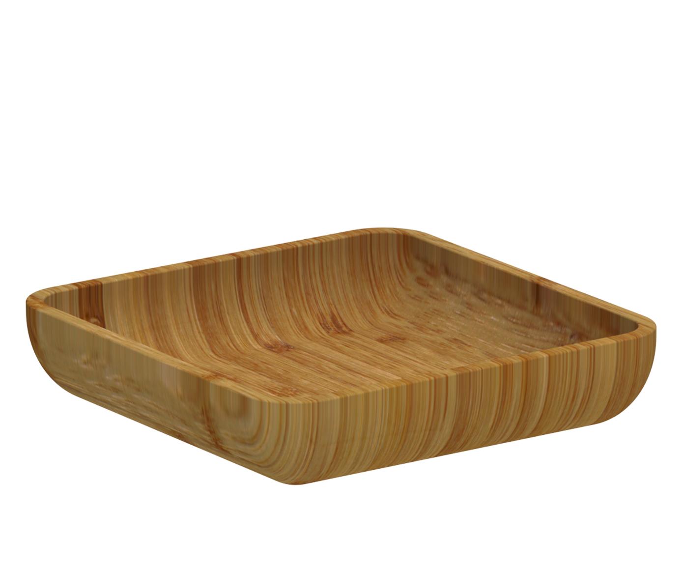 Bowl Quadrado Bambu - image 0