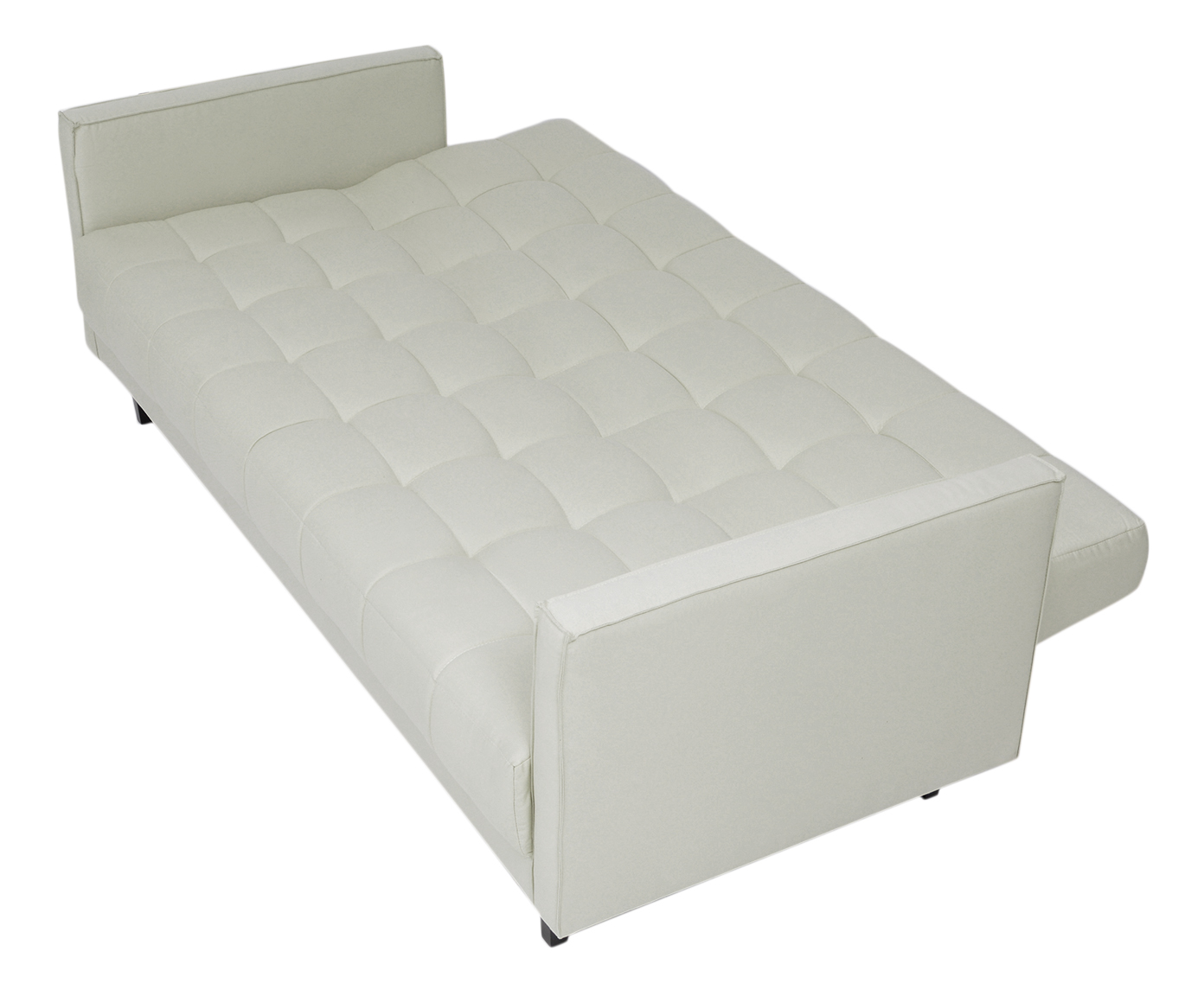Sof&aacute; Cama Brooklyn em Sarja - Bege image number 16