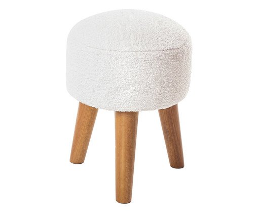 Pufe Moon Boucle Offwhite image number 0