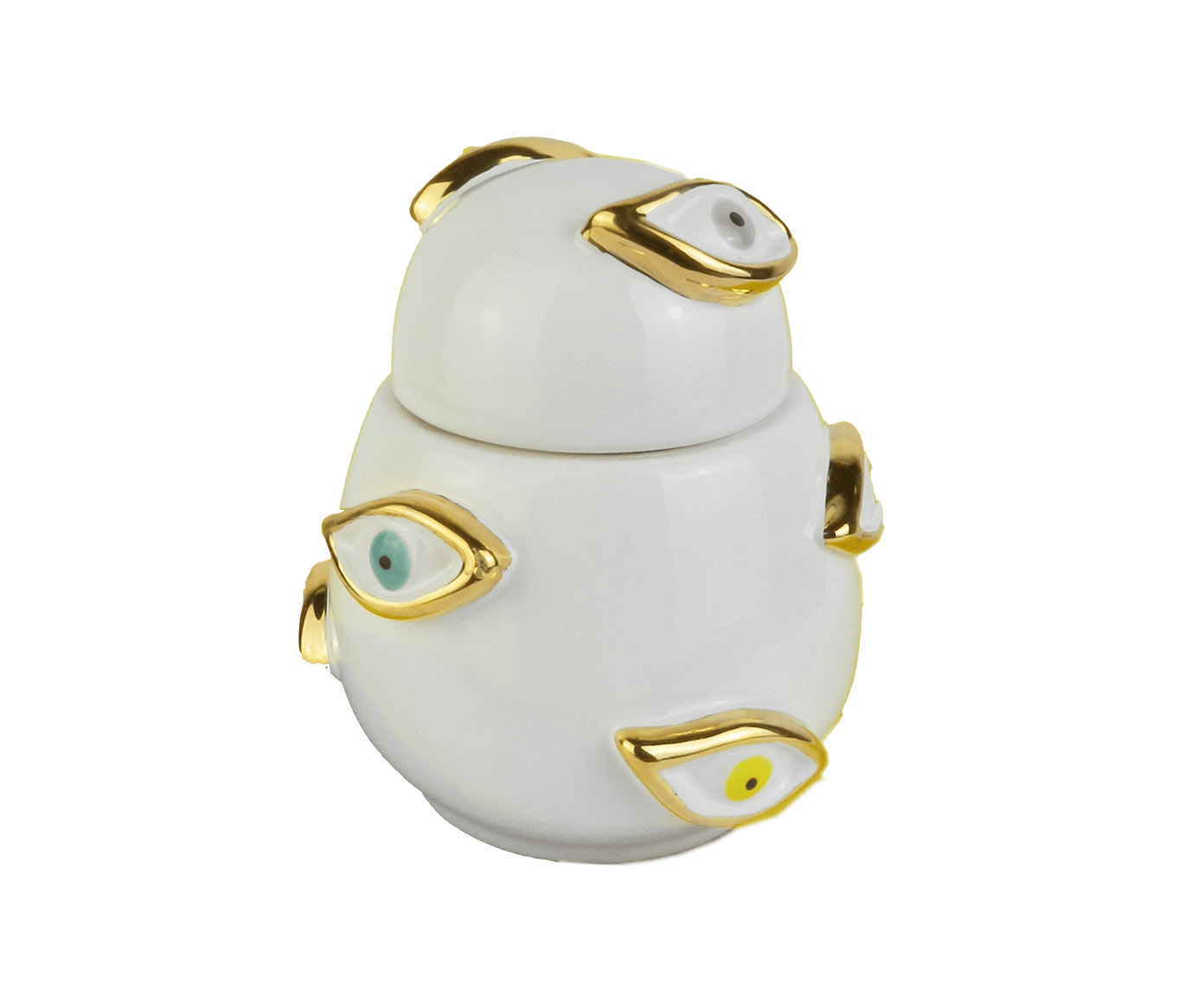 Caixa Eye Gold Olhos Gregos Coloridos image number 0