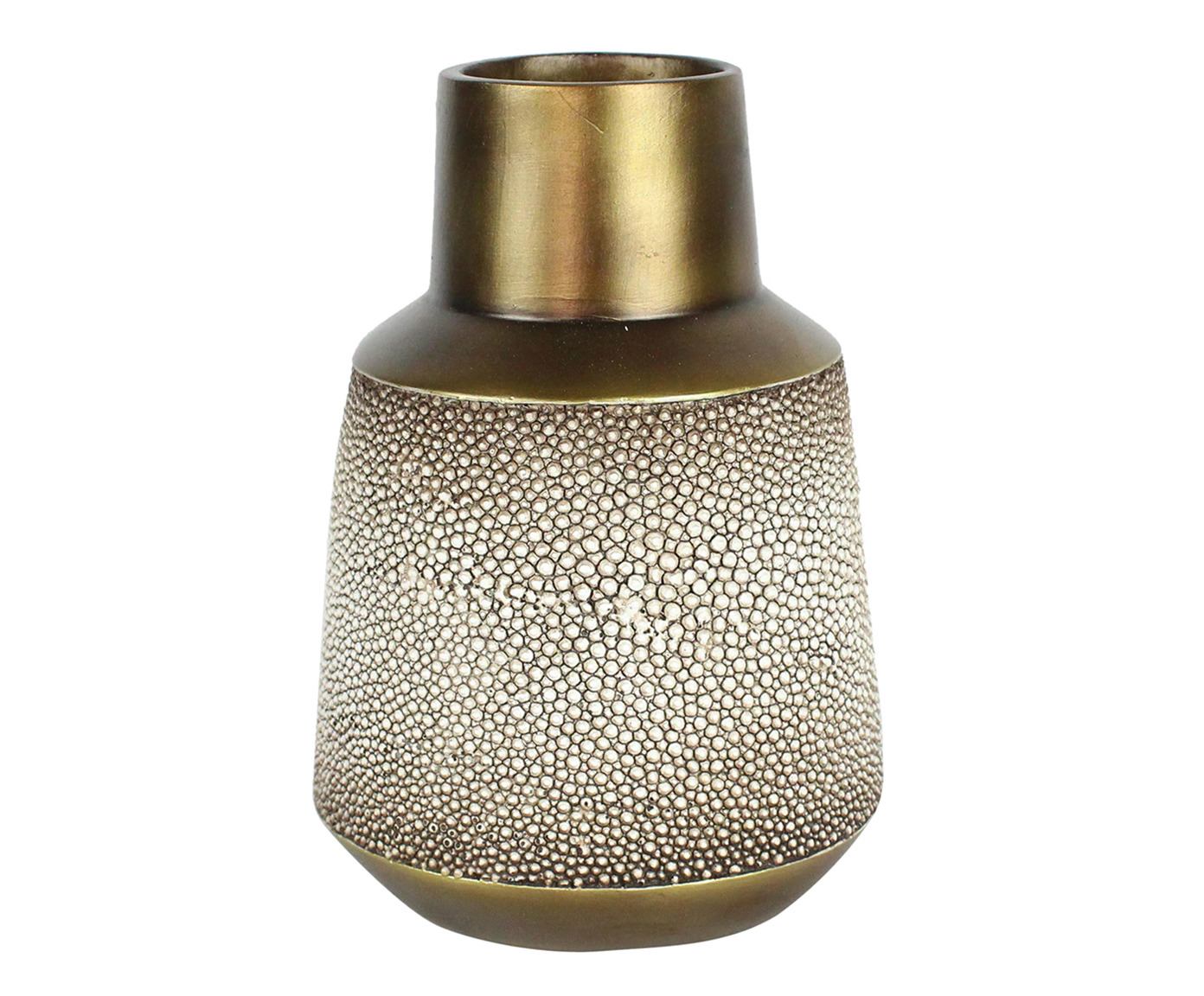 Vaso em Resina Rocema l - Marrom - image 0