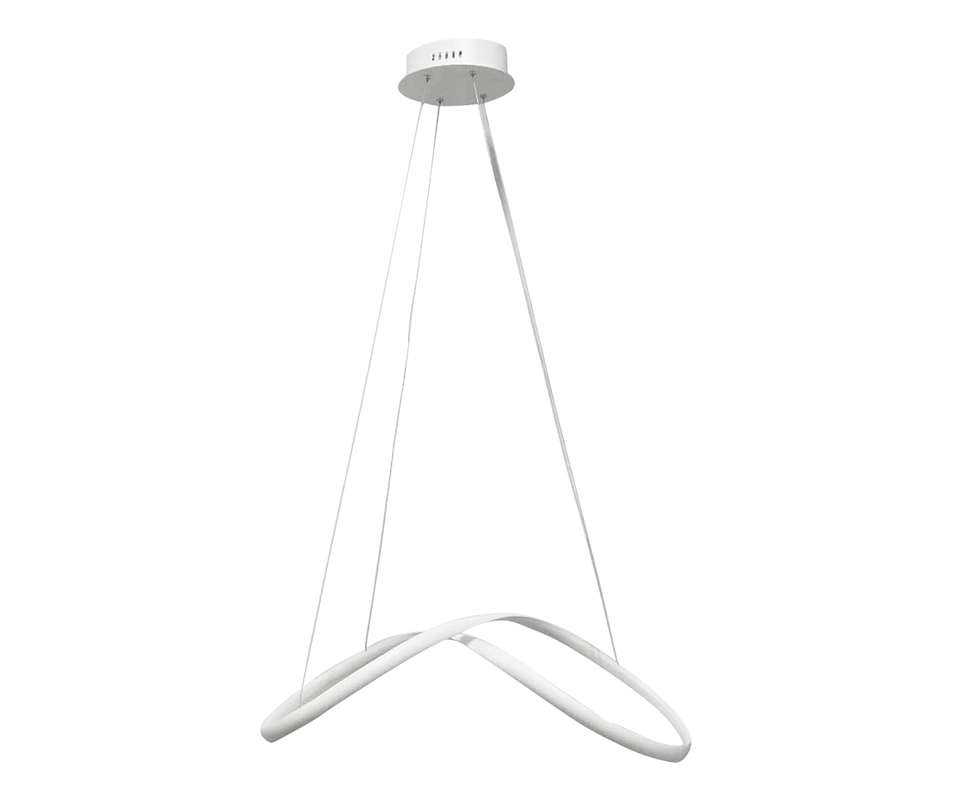 Pendente de Led 52W Zig Branco - Bivolt - image 0
